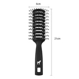 ball tipped vented brush comb