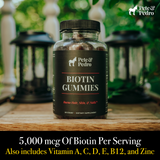 Biotin Gummies for men vitamin