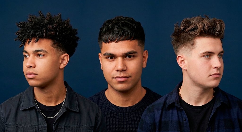 Top 20 Hairstyles for Men with Round Faces