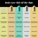 mens bar soap body wash comparison chart