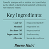 Control anti dandruff shampoo key ingredients