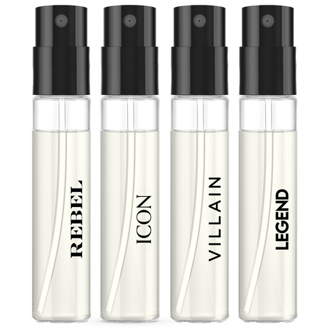 Fragrance Cologne Deluxe Size Samples Set | Best Men's Cologne Rebel