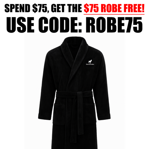 P&P Embroidered Luxury Robe