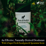 naturally derived eucalyptus mint deodorant