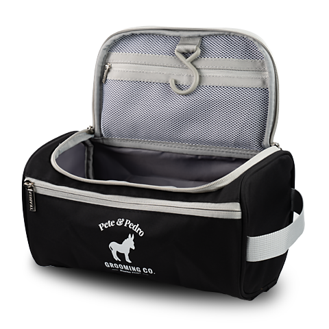 Pete Pedro Men s Travel Toiletry Bag Leather Mens Dopp Kit