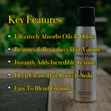 dry shampoo key features