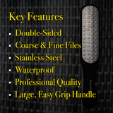 Double-sided Foot File key features